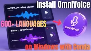 Install OmniVoice TTS on Windows with Conda