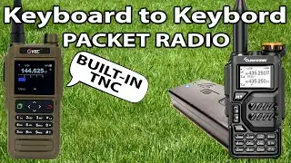 Packet Radio Chat and File Transfer With UV-K5 Mobilink'd TNC AND VGC Vr-N76 Radios!