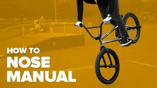 Как сделать ноуз мануал на BMX (How to Nose manual BMX)