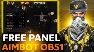 FREE PANEL PC OB41 GRATIS SNIPER SCOP | 3DAY FREE FIRE 🎁| ANTI BAN 100 %| NAVEX ANT!BAN