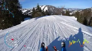 🏔️ Rodeln Allgäu 🚠 -  Rodel Abfahrt 🗻 Hochgrat mit Speed 🚡