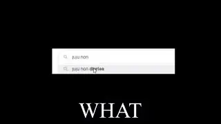 Juju non diaries moment