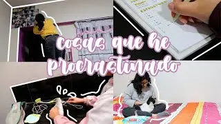 HACIENDO TODO LO QUE HE PROCRASTINADO POR AÑOS😱