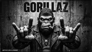 Gorillaz Style Insane Alternative Hip-Hop Trip-Hop Electro AI Mix