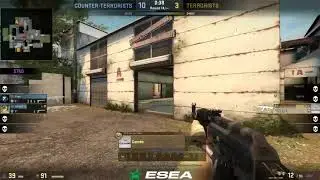 Best Round of My Life (CS:GO ESEA 1v4)