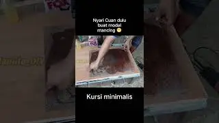 Homemade_kursi minimalis #creativeideas #ideas