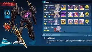 HI3 SEA - EX Abyss Red Lotus: Husk - Nihilus (404D) 583 pts | Rita Fallen Rosemary
