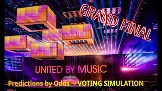 [PREDICTIONS BY BOOKMAKERS] GRAND FINAL - VOTING SIMULATION - EUROVISION 2024