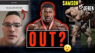 Neckzilla OUT?... | Samson v Lunsford | + EXCLUSIVE Statement on Nick Walker & HD Muscle Split