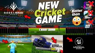2024 New Cricket Game - Official Trailer | Unreal Engine | RC24 & DC24 destroy! | HD Graphics !!