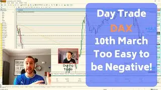DAX Indices Day Trade 10th March - Too Easy to be Negative