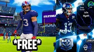 FREE Jalin Hyatt is a MONSTER in Madden 25!