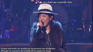 SID - Kimi iro no asa (君色の朝) LIVE (sub. español/english + romaji lyrics)