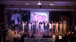 İZMİR GELİŞİM KOLEJİ - 18 MART ÇANAKKALE ZAFERİ ŞEHİTLERİ ANMA GÜNÜ LİSE TÖRENİMİZ