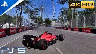 (PS5) The New F1 23 Looks AWESOME on PS5 | ULTRA Realistic Next-Gen Graphics Gameplay [4K 60FPS HDR]