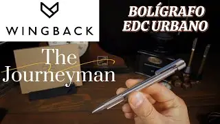 THE JOURNEYMAN PEN BY WINGBACK BOLÍGRAFO EDC URBANO