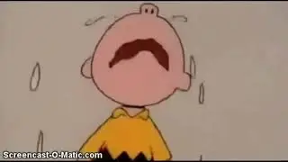 Peanuts (1965) Charlie Brown Crying Scene