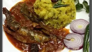 Kappayum Mathi curriyum / Sardine Curry with Tapioca by Garam Masala