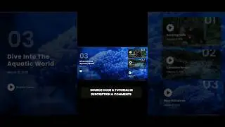 Full Screen Mouse Scroll Sliding Landing Page 