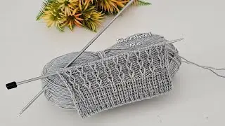 Kolay Yelek, Şal, Hırka, Bluz İçin Örgü Modeli #knitting
