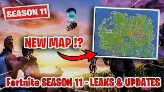 *NEW MAP* in Fortnite SEASON 11? - Fortnite SEASON 11 LEAKS