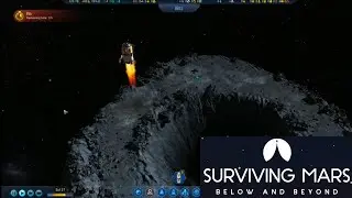 Surviving Mars Below and Beyond DLC on an Asteroid