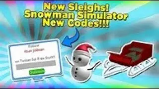 Roblox - Snowman Simulator Newest Codes