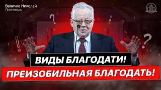 Преизобильная Благодать Божья! Виды Благодати? - Величко Николай(Проповедь 23.01.22)