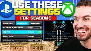 BEST Console Settings for MORE Wins and High-Kill Games [WARZONE SEASON 5]