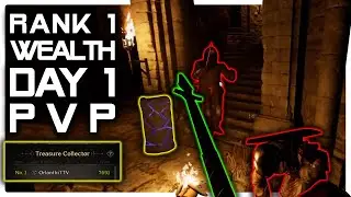 Rank 1 Wealth: Day 1 | Fighter PvP | Dark and Darker