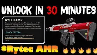 Rytec AMR - Fastest Way to Unlock in Warzone / Multiplayer - Best  Loadout - Gameplay Modern Warfare