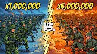 WHAT IF THE ENTIRE MODERN ARMY FALLS IN 1941 AGAINST THE ENTIRE WEHRMACHT ARMY?