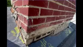 Nightmare chimney flashing job