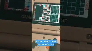 Megadrive Columns on the Zega Mame Boy Advance SP /  #gameboyadvancesp #raspberrypi