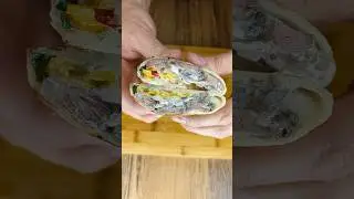 ШАУРМА ИЛИ БУРРИТО СО СТЕЙКОМ ПОД СОУСОМ ДОР БЛЮ #шаурма #сэндвич #food