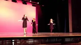 Jessica, Lex, and Mel as the Dreamgirls
