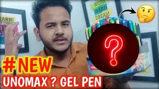 एक और UNOMAX का NEW GEL PEN ( PREMIUM QUALITY ) ?????????????🤑👍