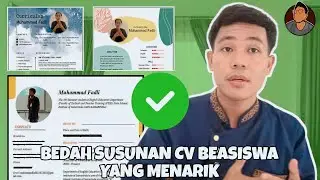 Contoh CV Beasiswa yang Menarik - Terbukti Lolos Beasiswa