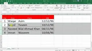 How to change row height and column width in excel || Autofit row height & Column width in excel