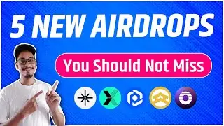 Don't Miss These 5 New Airdrops | Earn Points to Get Airdrop 🪂