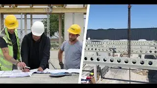 DELTABEAM® efficiency in ongoing construction - Effiziente Aufstockung bei laufenden Betrieb