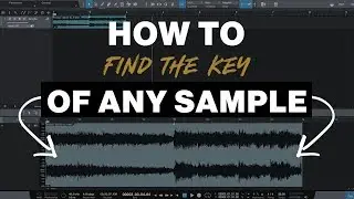 How to Find the Key and BPM of any Sample in Studio One 3