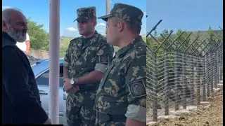«Էդ ցանկապատը ո՞ր մասում է»․ Բագրատ Սրբազանը՝ սահմանապահին