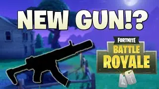 NEW GUN ADDED TO FORTNITE BATTLE ROYALE!?