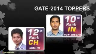 GATE 2014 toppers of Vani Institute