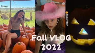 Jesenný VLOG 2022| farma, Halloween,...