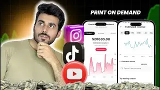 Earn High from Tiktok,Youtube and Instagram with Print on Demand |Tiktok Youtube Automation