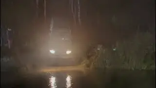 Брод наоборот, прыгаем с обрыва / Nissan patrol, TLC, 3 x Нива
