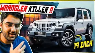 Thar Roxx is Wrangler Body with Bolero Roof and Scorpio Interior | Fully Revealed
