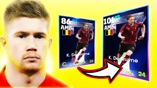 How to train New Kevin De Bruyne to 101 Rated in efootball 24 mobile ? VidGamiest